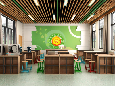 學(xué)校創(chuàng)客教室文化設(shè)計